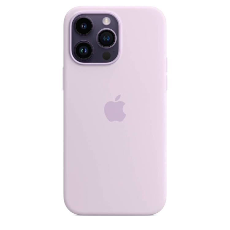 Чохол Silicone Case для iPhone 14 Pro Max (FoxConn) (Lilac)