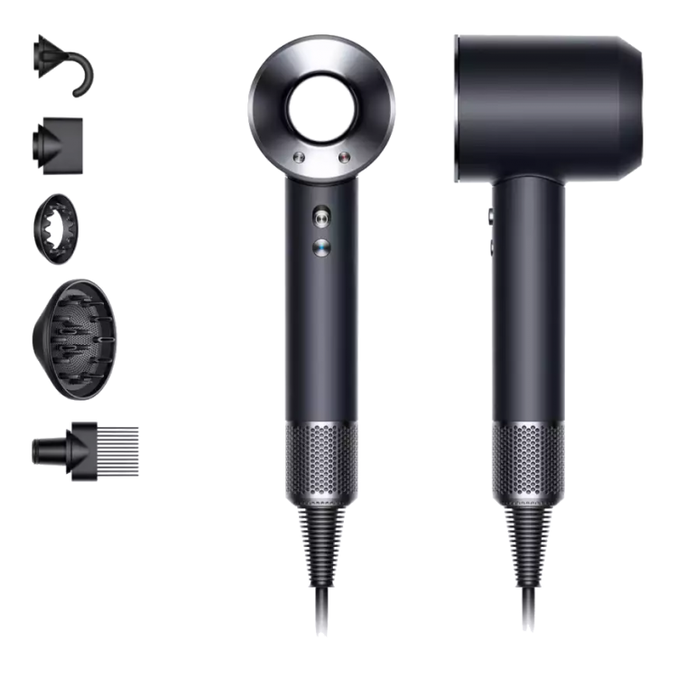 Фен Dyson Supersonic HD07 Black/Nickel (386816-01)