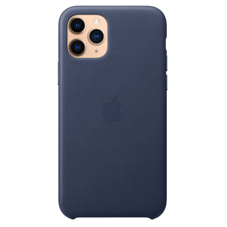 Чехол Smart Leather Case для iPhone 11 Pro Max 1:1 Original (Midnight Blue)