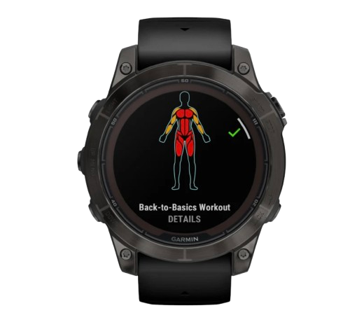 Garmin Fenix 7 Pro Sapphire Solar Carbon Gray DLC Titanium with Black Band (010-02777-10/11)