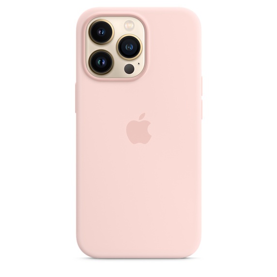 Silicone Case для iPhone 13 Pro (FoxConn) (Chalk Pink)