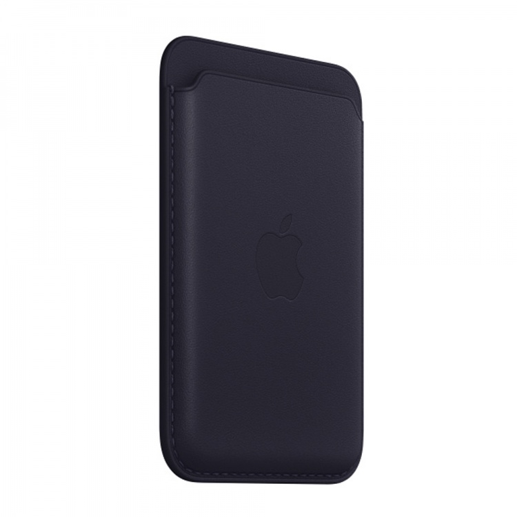 Гаманець Apple Leather Wallet with MagSafe (Ink)