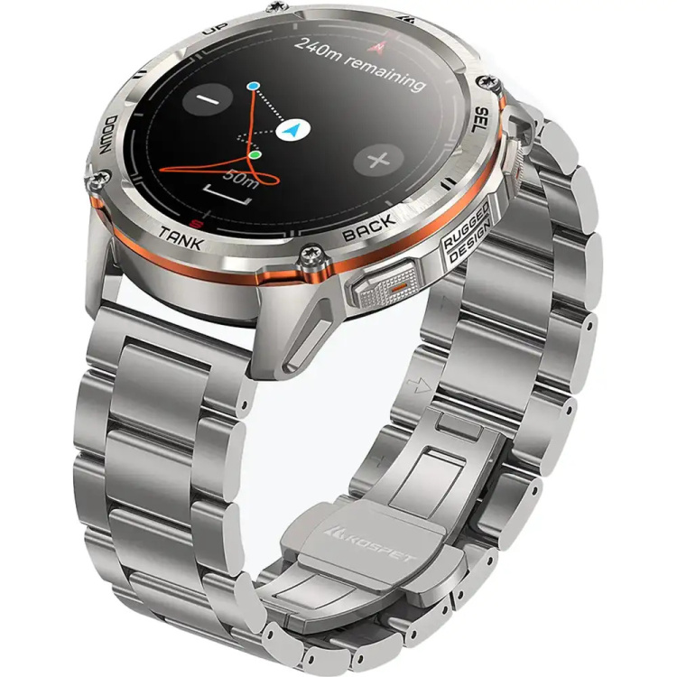 Смарт-годинник KOSPET TANK T3 ULTRA 2 SE SILVER