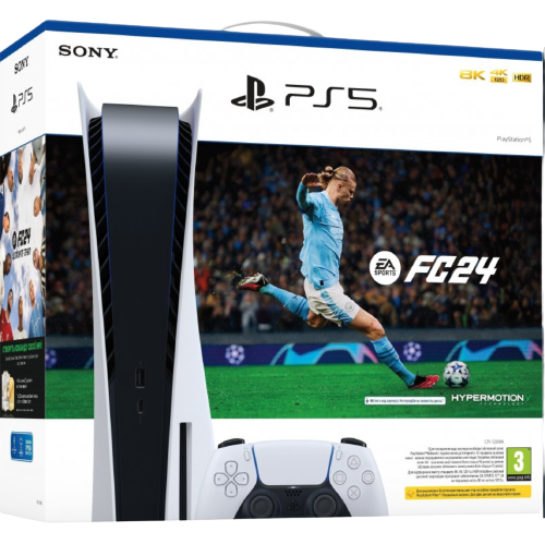 Игровая консоль Sony PlayStation 5 + EA Sports FC 24 (цыфровой код)