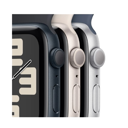 Apple Watch SE 2 40mm GPS Silver Aluminum Case with Winter Blue Sport Loop (MRE33)