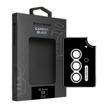 Захисне скло для камери ArmorStandart Supreme Black Icon для Samsung S26 (Clear)