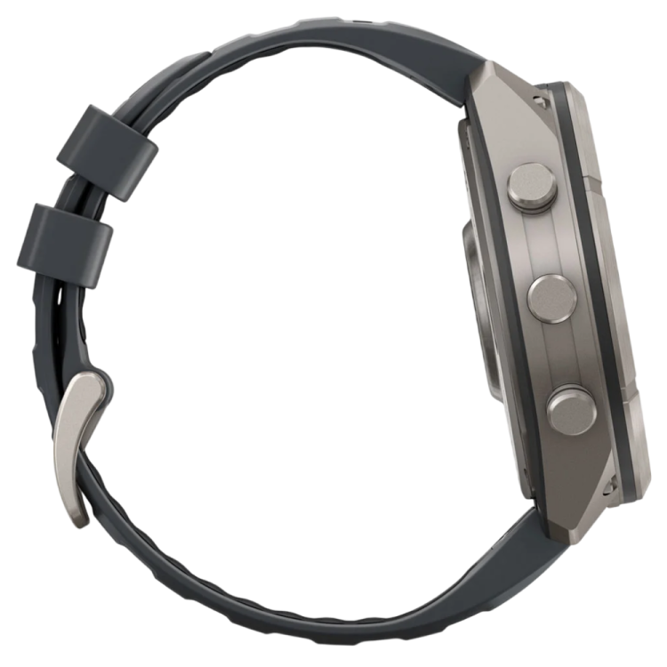 Garmin Fenix 9 Pro 51mm AMOLED Sapphire Titanium with Graphite/Black Silicone Band (010-04337-25/26)
