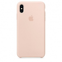 Чехол Smart Silicone Case для iPhone Xs Max Original (FoxConn) (Pink Sand)
