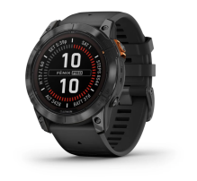 Garmin Fenix 7X Pro Solar Slate Gray with Black Band (010-02778-00/01)