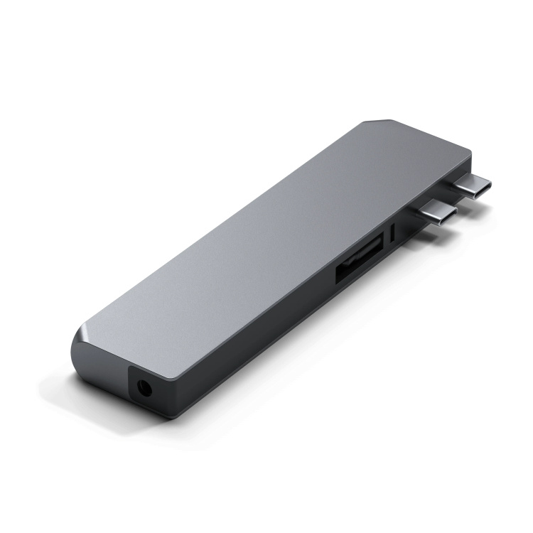 Адаптер Satechi Aluminum USB-C Pro Hub Max Adapter (ST-UCPHMXM)