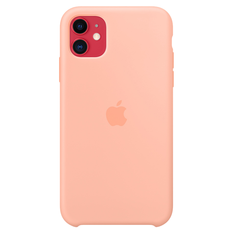 Чехол Smart Silicone Case для iPhone 11 Original (FoxConn) (Grapefruit)