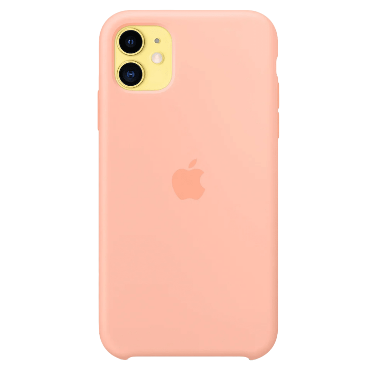 Чохол Smart Silicone Case для iPhone 11 Original (FoxConn) (Grapefruit)