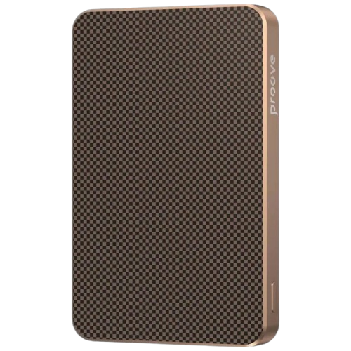 Зарядний пристрій Power Bank Proove Carbon Slim 20W 5000mAh (Sunflare) (PBCS20010050)