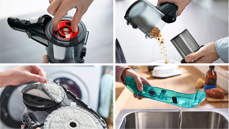 Акумуляторний пилосос Bosch Unlimited 7 ProHygienic Aqua BCS712HYG5 (UA)