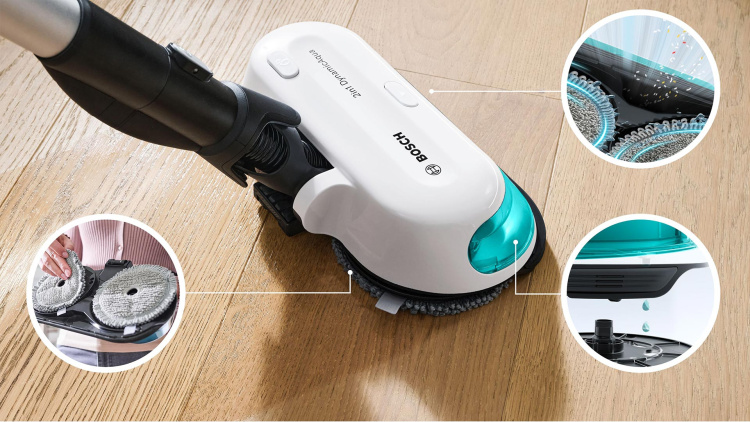 Акумуляторний пилосос Bosch Unlimited 7 ProHygienic Aqua BCS712HYG5 (UA)