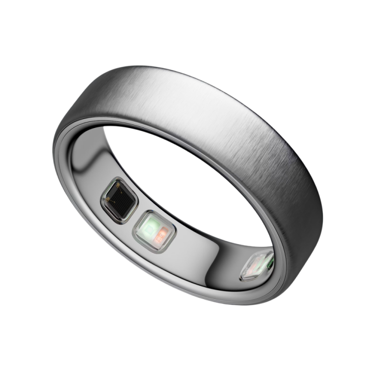 Смарт-кольцо Oura Ring 5 Brushed Silver Size 7