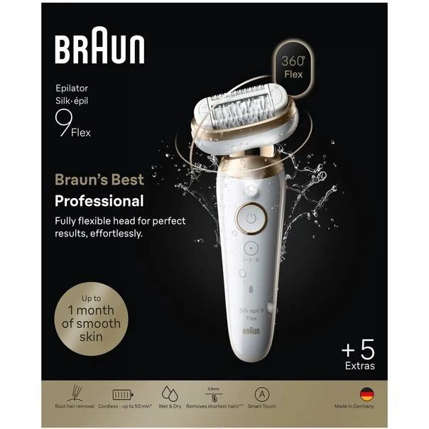 Епілятор Braun Silk-epil 9 Flex 3D SkinSpa (SES 9-071)