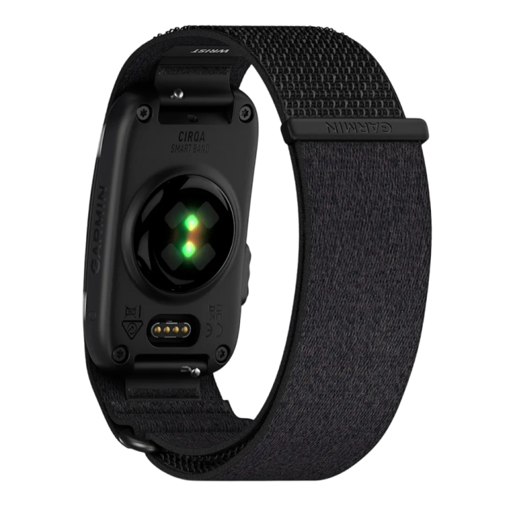 Фітнес-браслет Garmin CIRQA Smart Band Black L-XL (010-04675-00)