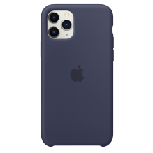 Чехол Smart Silicone Case для iPhone 11 Pro Original (FoxConn) (Midnight Blue)