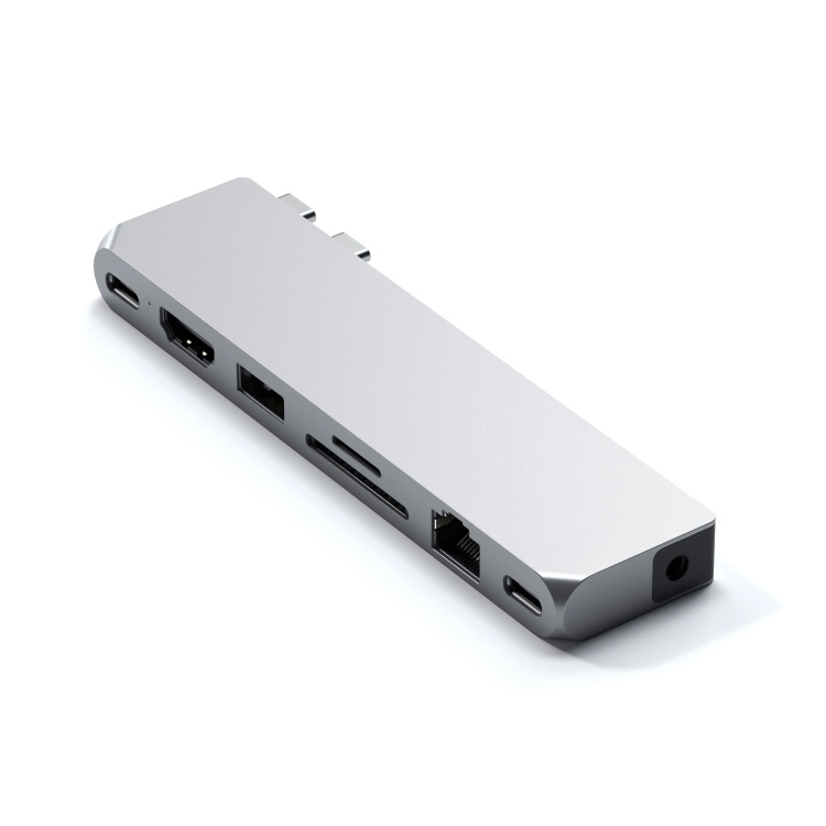 Адаптер Satechi Aluminum USB-C Pro Hub Max Adapter (ST-UCPHMXS)