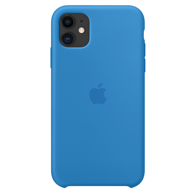 Чехол Smart Silicone Case для iPhone 11 Original (FoxConn) (Surf Blue)