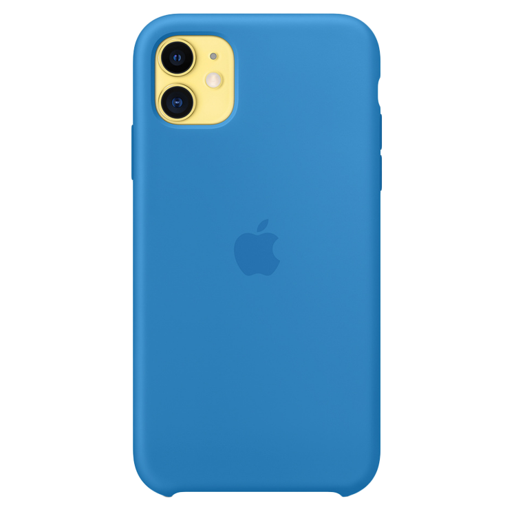 Чехол Smart Silicone Case для iPhone 11 Original (FoxConn) (Surf Blue)