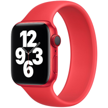 Ремінець для Apple Watch 38/40mm Solo Loop Series (Red) [size M]