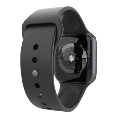 Apple Watch 42mm Space Black Stainless Steel Case with Black Sport Band (MLC82)