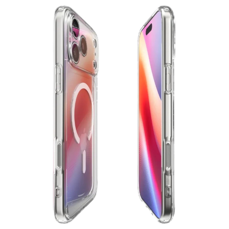 Чохол Spigen Ultra Hybrid Mag Safe для iPhone 17 Pro Max Clear White (ACS10282) Чохол Spigen Ultra Hybrid Mag Safe для iPhone 17 Pro Max Clear White (ACS10282)