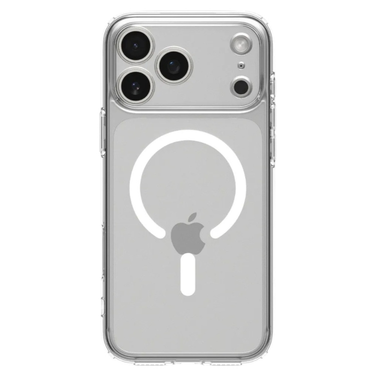 Чохол Spigen Ultra Hybrid Mag Safe для iPhone 17 Pro Max Clear White (ACS10282) Чохол Spigen Ultra Hybrid Mag Safe для iPhone 17 Pro Max Clear White (ACS10282)
