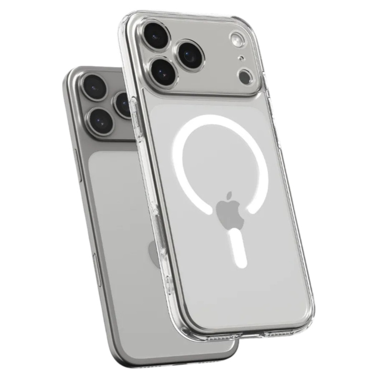 Чохол Spigen Ultra Hybrid Mag Safe для iPhone 17 Pro Max Clear White (ACS10282) Чохол Spigen Ultra Hybrid Mag Safe для iPhone 17 Pro Max Clear White (ACS10282)