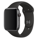 Ремінець для Apple Watch 38/40mm Sport Series 1:1 Original (Black) Ремінець для Apple Watch 38/40mm Sport Series 1:1 Original (Black)