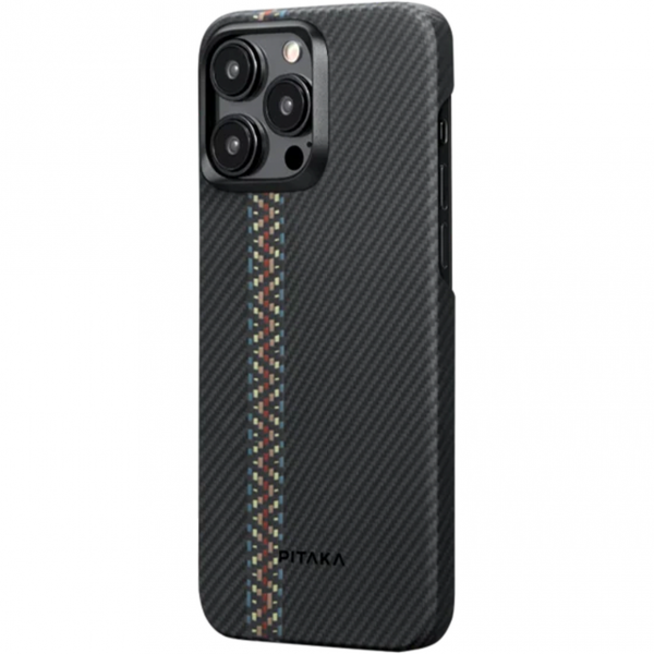 Чехол Pitaka для iPhone 15 Pro Max Fusion Weaving Series (Rhapsody)