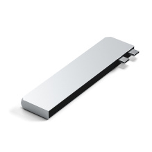 Адаптер Satechi Aluminum USB-C Pro Hub Slim Adapter (ST-HUCPHSS)