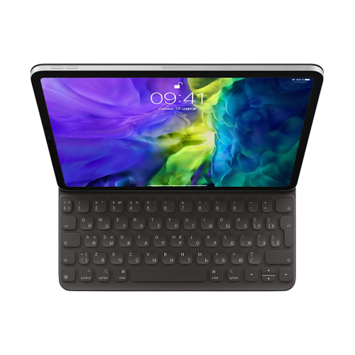 Клавиатура Smart Keyboard Folio for iPad Pro 11-inch (3rd generation)/ iPad Air (4th generation) Black (MXNK2)