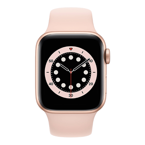 Apple Watch Series 6 40mm Gold Aluminum Case with Pink Sand Sport Band (MG123) Apple Watch Series 6 40mm Gold Aluminum Case with Pink Sand Sport Band (MG123)