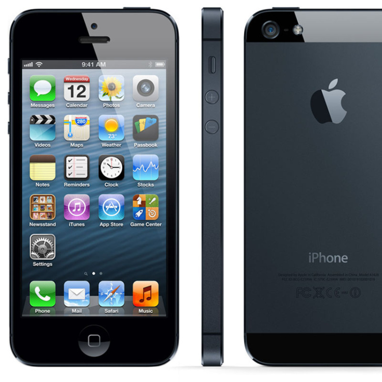 ᐈ Apple iPhone 5 16gb Black (чорний) - Купить в ✔️ Apple Room