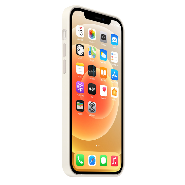 Чехол Silicone Case для iPhone 12 Pro Max (FoxConn) (White)