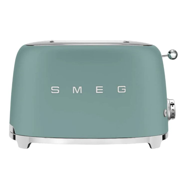 Тостер SMEG (TSF01EGMEU) (Matt Emerald Green)