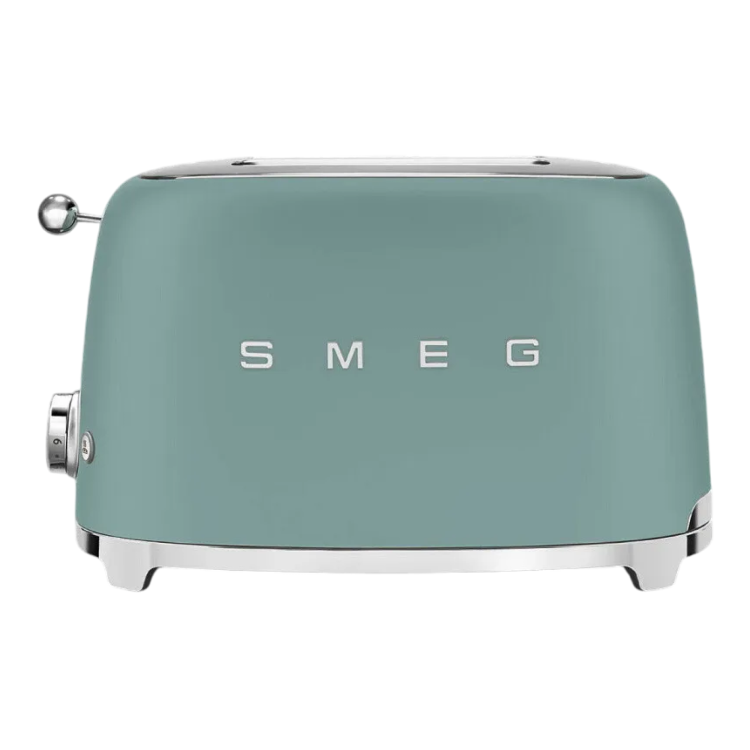 Тостер SMEG (TSF01EGMEU) (Matt Emerald Green)