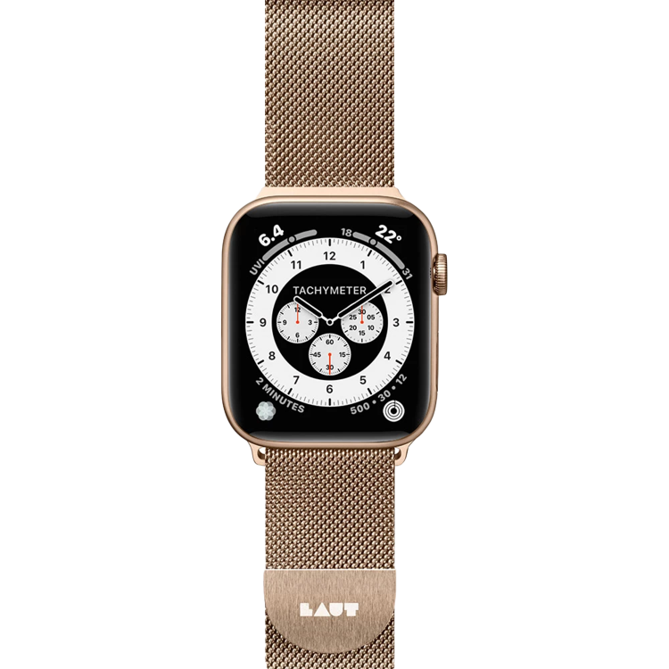 Ремінець Laut для Apple Watch 42/44mm Steel Loop Series (Gold)