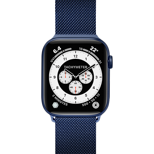 Ремінець Laut для Apple Watch 38/40mm Steel Loop Series (Blue)