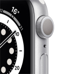 Apple Watch Series 6 44mm Silver Aluminum Case with White Sport Band (M00D3) бу Apple Watch Series 6 44mm Silver Aluminum Case with White Sport Band (M00D3) бу