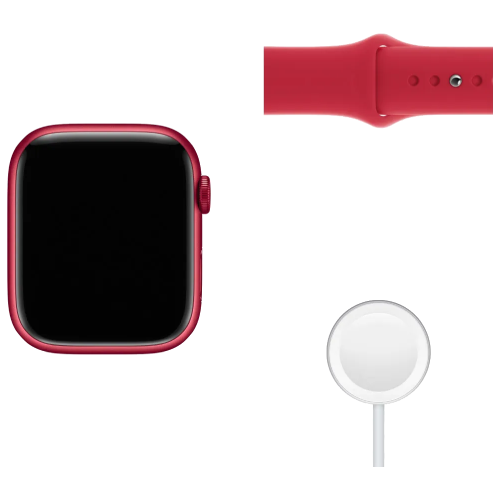 Apple Watch Series 7 45mm GPS (PRODUCT) RED Aluminum Case With PRODUCT RED Sport Band (MKN93) Apple Watch Series 7 45mm GPS (PRODUCT) RED Aluminum Case With PRODUCT RED Sport Band (MKN93)