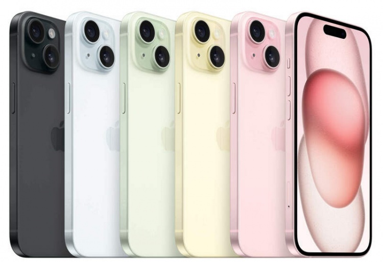 Apple iPhone 15 128GB Pink (MTP13) бу, 10/10