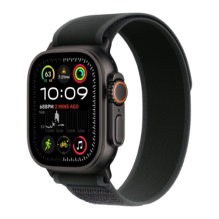 Apple Watch Ultra 2 49mm Black Titanium Case with Black Trail Loop S/M 2024 (MX4U3)