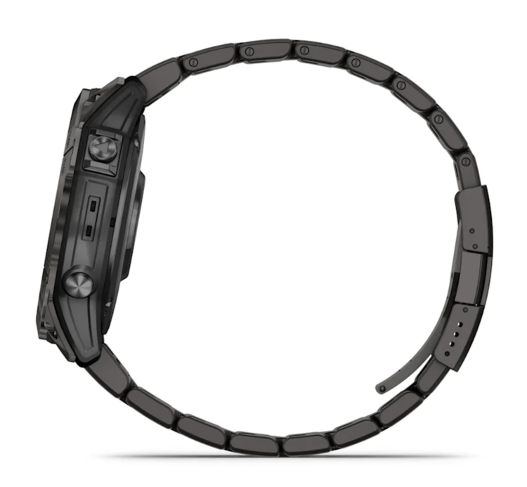 Garmin Fenix 7X Pro Sapphire Solar Carbon Gray DLC Titanium with Titanium Band (010-02778-30)