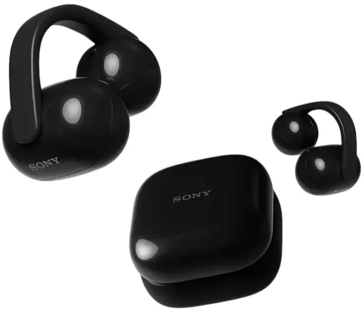 Наушники Sony LinkBuds Clip Black (WFLC900B.E)