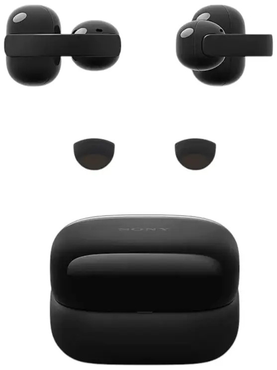Наушники Sony LinkBuds Clip Black (WFLC900B.E)