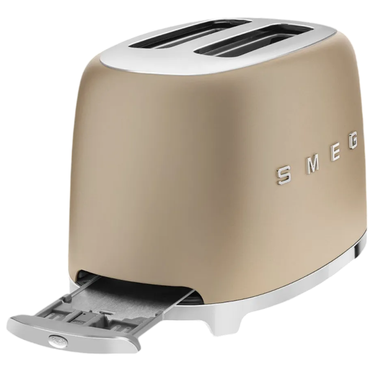 Тостер SMEG (TSF01CHMEU) (Matte Champagne) Тостер SMEG (TSF01CHMEU) (Matte Champagne)